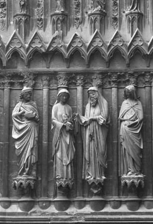 Mittleres Westportal — Nördliches Gewände