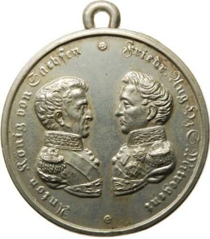 König Anton und Friedrich August - Verfassung