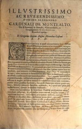 Clavis Regia Sacerdotvm, Casvvm Conscientiae, Sive Theologiae Moralis Thesavri Locos Omnes Aperiens, [Pars Prima]. In quibus præcipuæ Canonistarvm Et Svmmistarvm difficultates, ad Commvnem Praxim pertinentes, doctissimè Deciduntur, & copiosissimè Explicantur