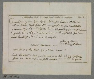 Handschriften von Dürer, Pirckheimer und Cochlaeus