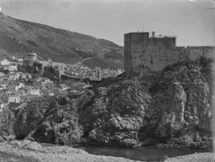 Blick auf Dubrovnik (Jugoslawienreise Leonhardt 1927)