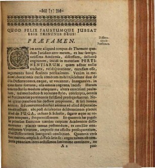 Dissertatio Inauguralis Iuridica De Fugae Iustitia & Iniustitia