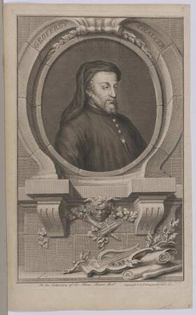 Bildnis des Geoffrey Chaucer