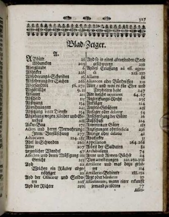 Blad-Zeiger.