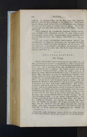 Neuntes Kapitel. Der Croup.