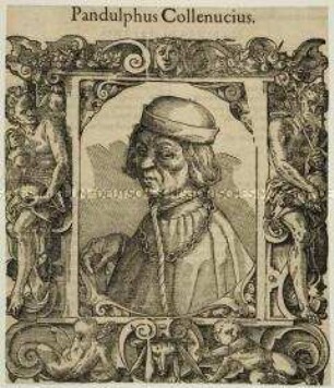 Porträt des italienischen Politikers und Humanisten Pandolfo Collenuccio
