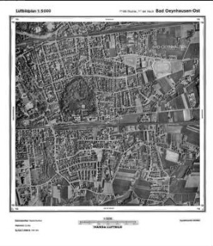 Bad Oeynhausen Ost, Gauß-Krüger-Koordinaten: Rechtswert: 3486, Hochwert: 5784