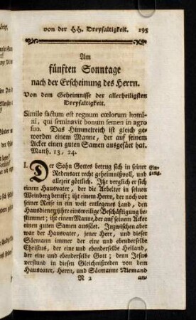 195-197, Vorspruch