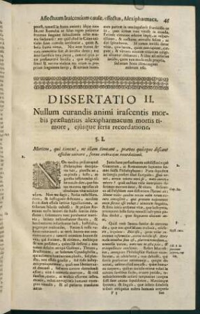 45-65, Dissertatio II.