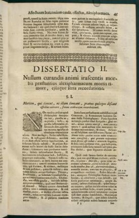 45-65, Dissertatio II.
