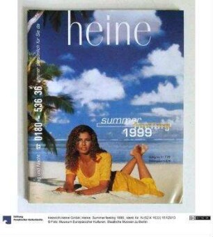 Heine. Summer feeling 1999.