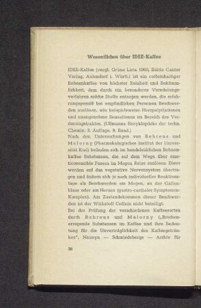Wesentliches über IDEE-Kaffee