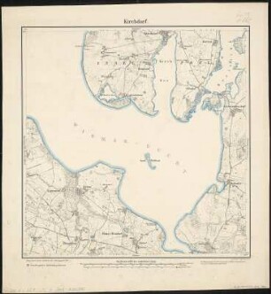 Meßtischblatt 665 : Kirchdorf, 1879 : Kirchdorf. - Aufn. 1877, hrsg. 1879. - 1:25000. - [Berlin]: Reichsamt für Landesaufnahme, 1879. - 1 Kt.