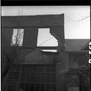 Negativ: Ruine, Ringstraße 54, 1951