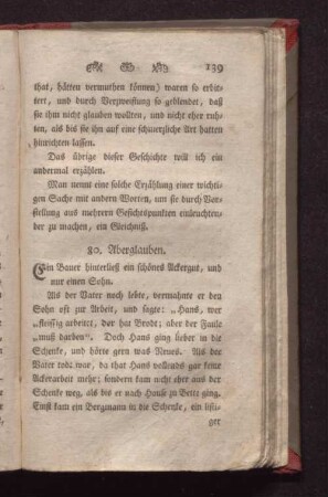 80. Aberglauben.