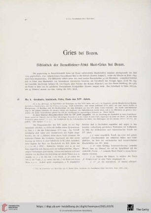 Gries bei Bozen. Bibliothek der Benediktiner-Abtei Muri-Gries bei Bozen