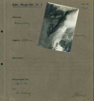 Foto des Geländes um die Einöde Herrenberg (Luftbild)