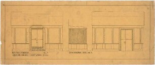 Billing, Hermann; Mannheim (Baden-Württemberg); Kunsthalle - Raum Prof. Billing, Breitwände und Zwischenwände (Ansichten)