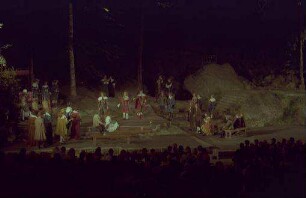 Wunsiedel: Luisenburg Bühne, Freilichtaufführung, Cyrano de Bergerac