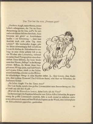 Das Tier hat Sie zum "Fressen gern"