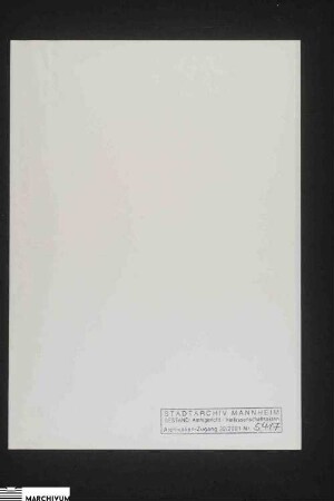 Vermögen des Franz Carl Kaub und seiner verstorbenen Ehefrau Elisabetha Augusta, geb. Mangold