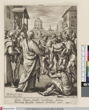 [Christ Healing a Paralytic; Christus heilt einen Lahmen]