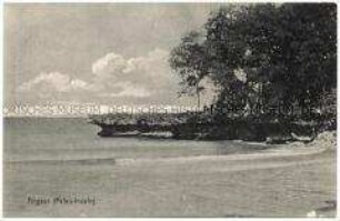 Ansicht der Insel Angaur, Palau-Inseln