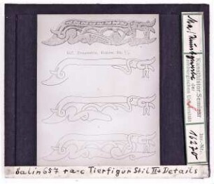 Germanische Tierornamentik: Tierfiguren Stil Ii