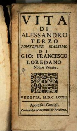 Vita di Alessandro III.