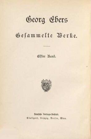 Gesammelte Werke, 11