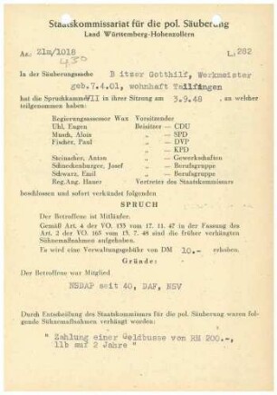 Bitzer, Gotthilf