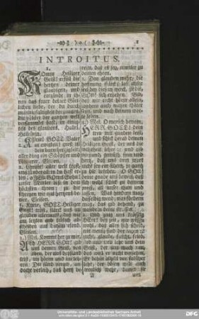 Introitus.