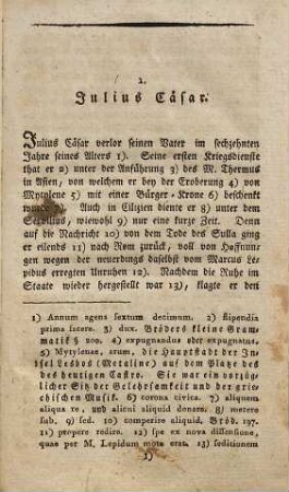 Anleitung zum Übersetzen aus dem Teutschen ins Lateinische : merkwürdige Lebens-Beschreibungen aus der römischen Kaiser-Geschichte