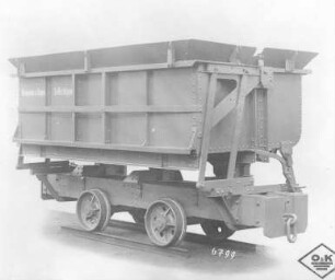 Eiserner Selbstkipper (Orenstein und Koppel) : Technikgeschichte | Maschinenbau | Verkehrswesen | Eissenbahnwesen | Kleinbahnen (Lokomotiven und Wagen)