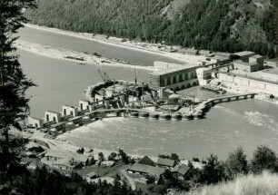 Donaukraftwerk Jochenstein, 1953-1955