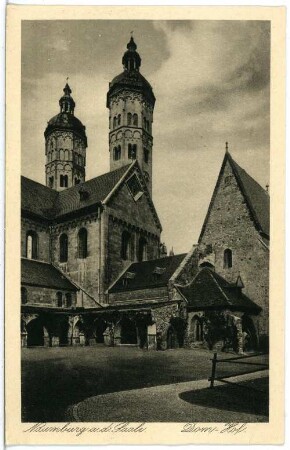 Naumburg. Domhof