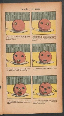 La rata y el queso - [Cómic]