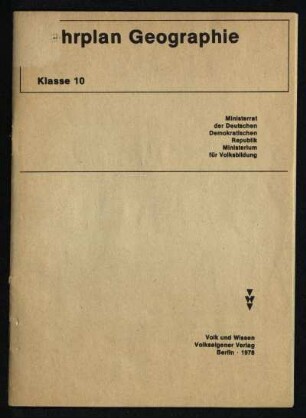 1978: Klasse 10