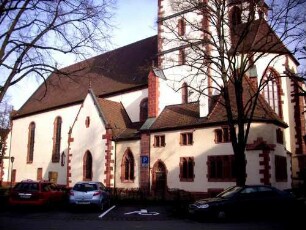Langhaus und Turmbasis über Traufseite Süd