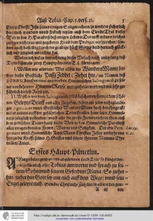 Erstes Häupt-Pünctlin.