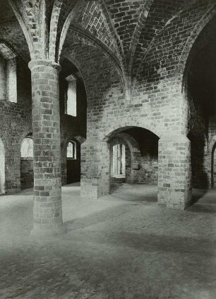 Kloster Chorin, Küchengebäude, Inneres, Küche