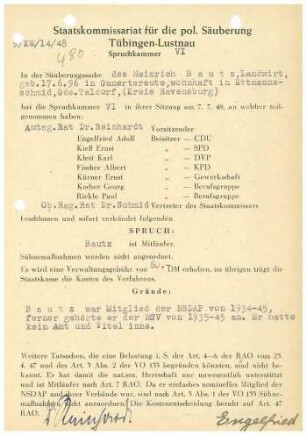 Bautz, Heinrich