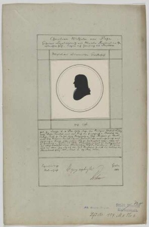 Bildnis des Christian Conrad Wilhelm von Dohm