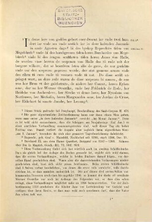 Die Hallischen Schöffenbücher, 1. 1266 bis 1400