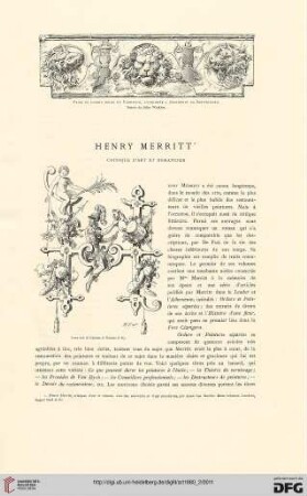 6: Henry Merritt : Critique d'art et romancier