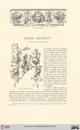 6: Henry Merritt : Critique d'art et romancier