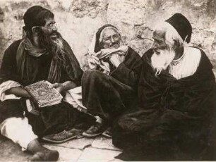 Jerusalem. Juden an der Klagemauer