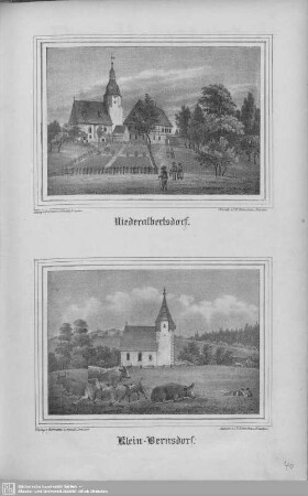 Niederalbertsdorf, Klein-Bernsdorf : zu Lieferung 24