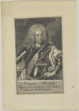 Bildnis des Johann Adolph von Sachsen