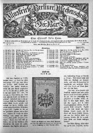 Nr. 7, 14.11.1885